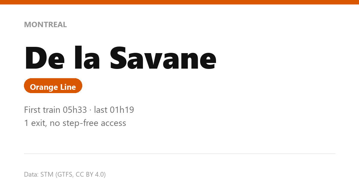 station de la savane en