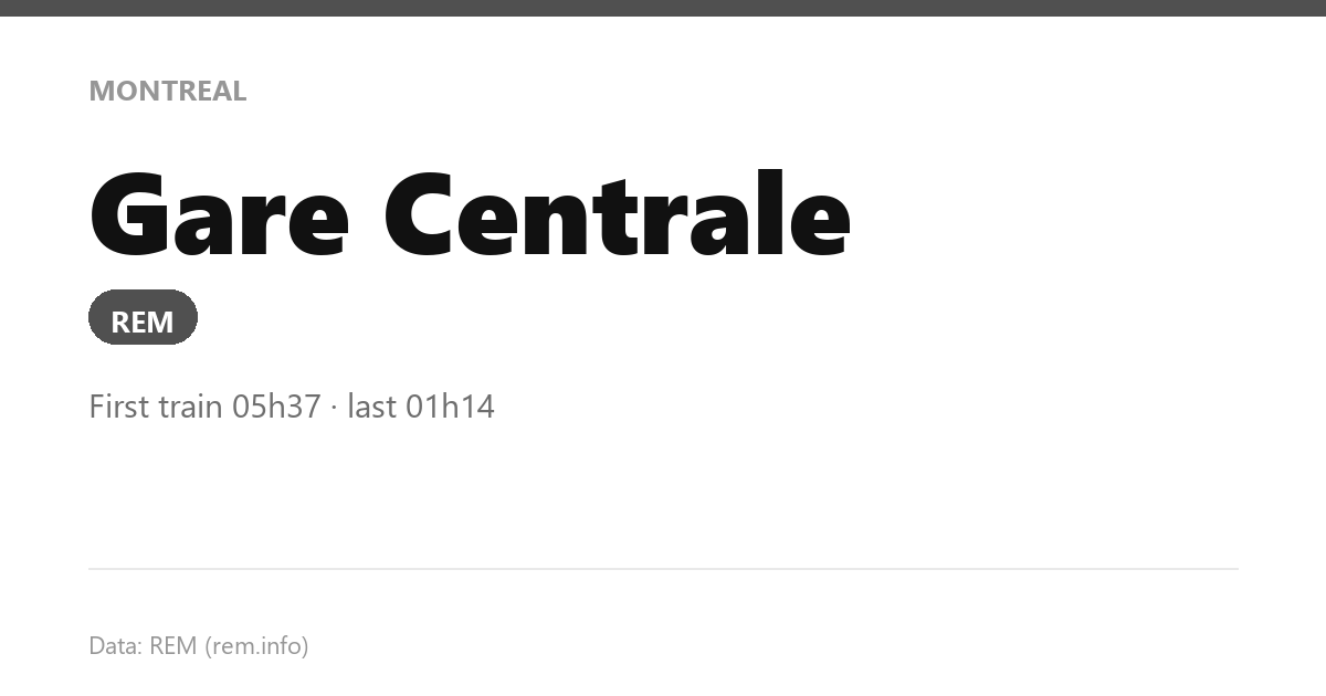 station gare centrale en