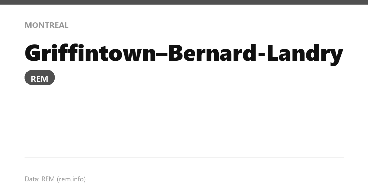 station griffintown bernard landry en