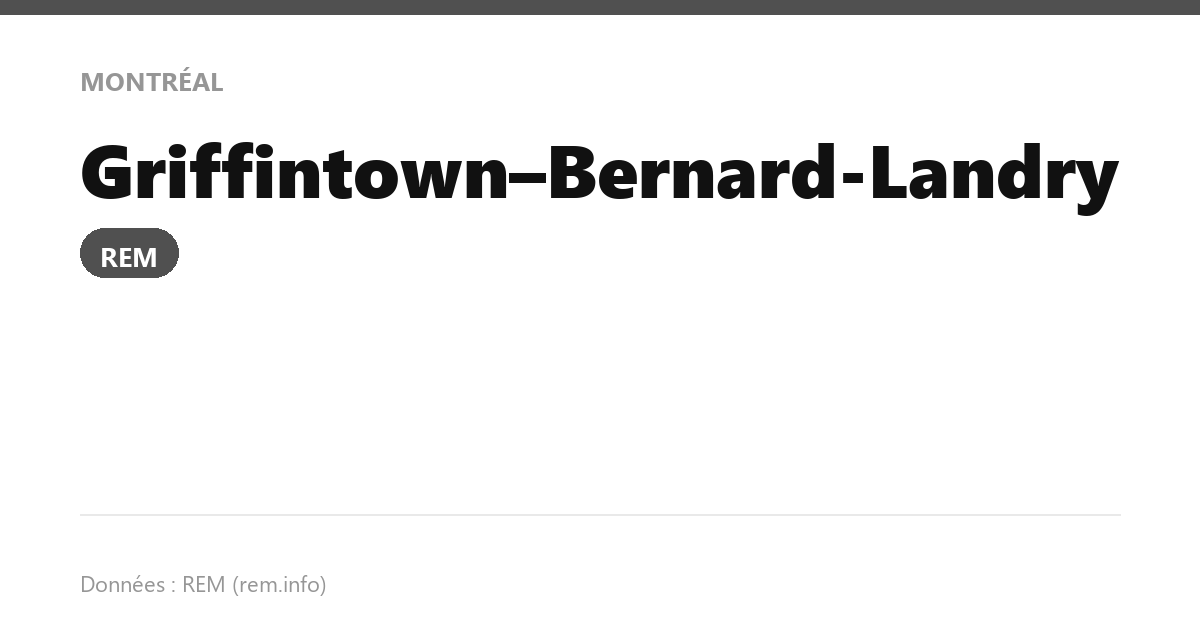 station griffintown bernard landry fr