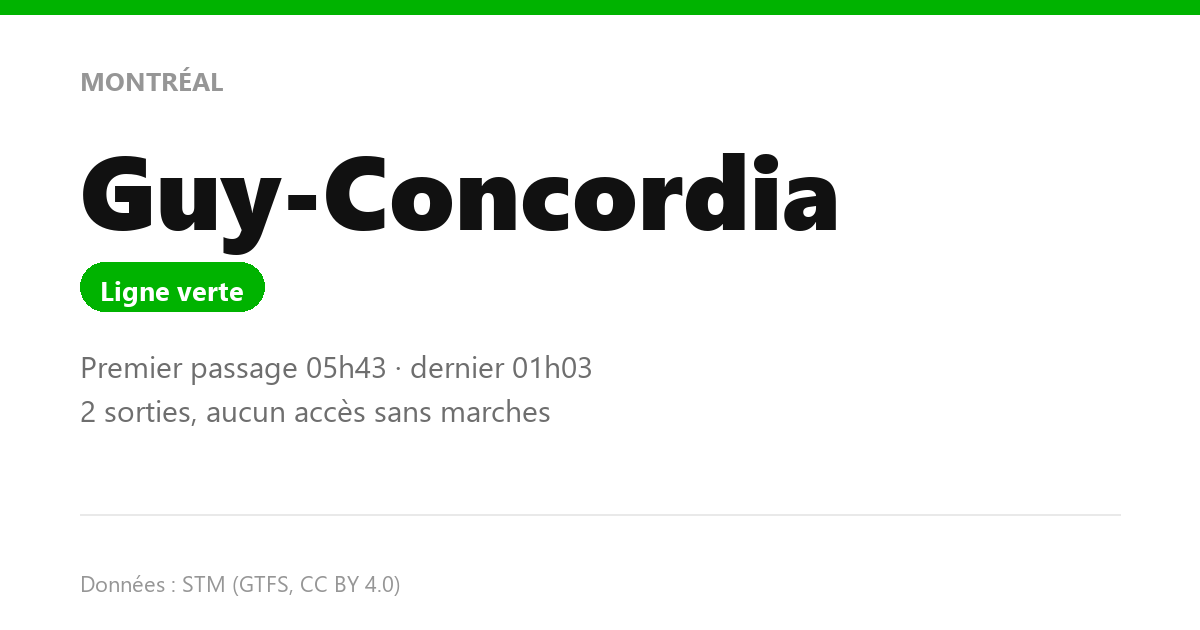 station guy concordia fr