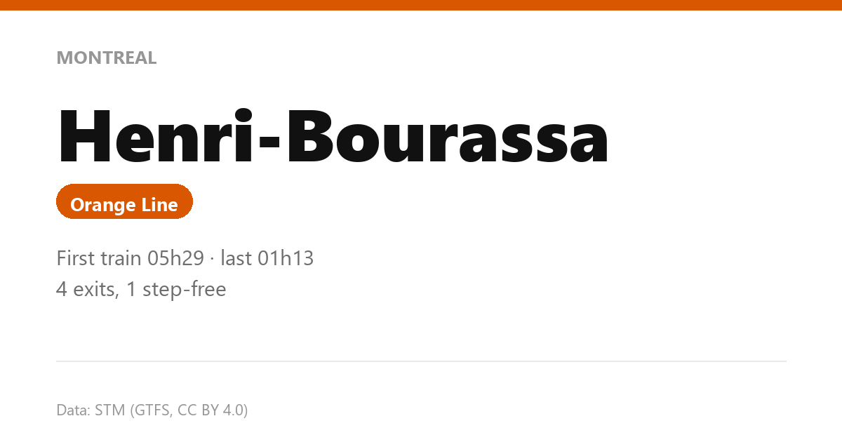 station henri bourassa en