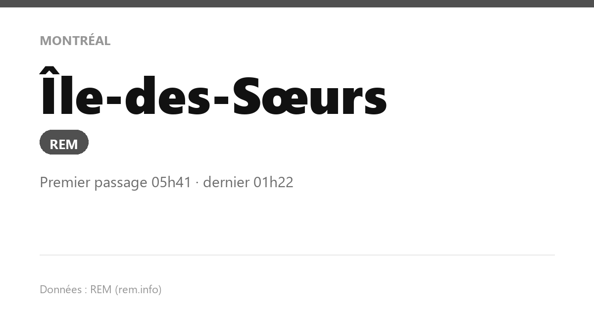 station ile des soeurs fr