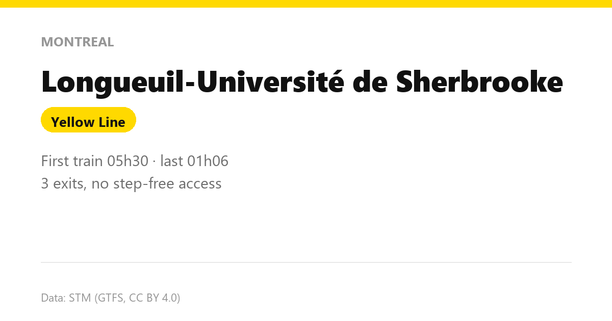 station longueuil universite de sherbrooke en