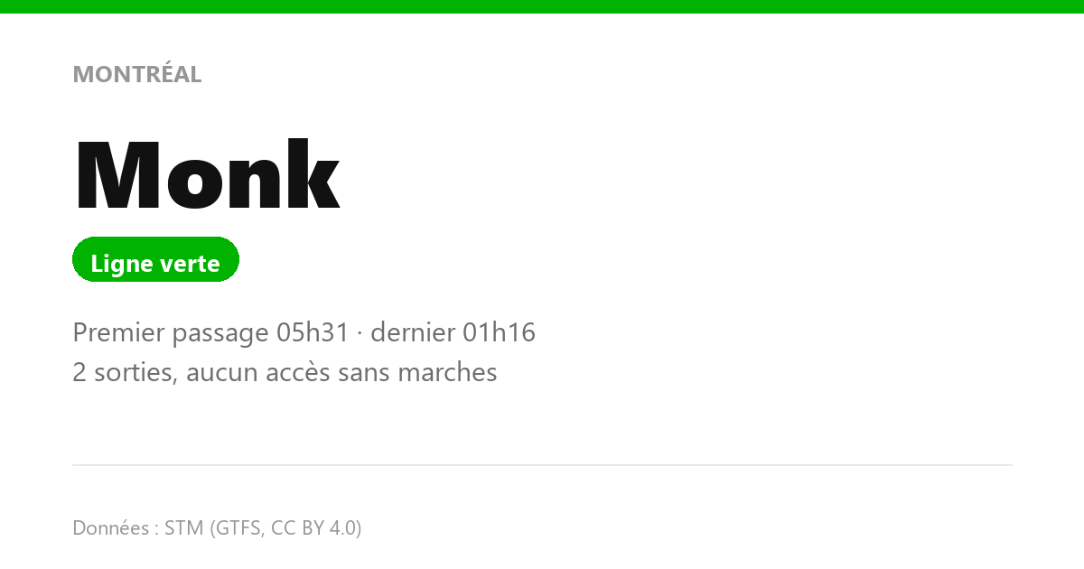 station monk fr